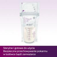 AVENT torebki do przechowywania pokarmu 25 sztuk SCF603/25