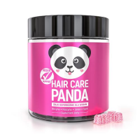 NOBLE HEALTH HAIR CARE PANDA żelki z biotyną 300 g + masażer skóry głowy GRATIS