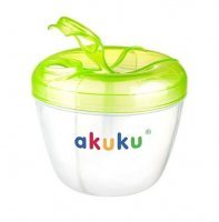 AKUKU Pojemnik na mleko w proszku 4 komorowy ZIELONY (A0361)