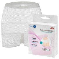 AKUKU Majtki siateczkowe dla kobiet poporodowe wielokrotnego użytku rozmiar L 2 sztuki (A0234 )