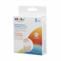 AKUKU Majtki siateczkowe dla kobiet poporodowe wielokrotnego użytku rozmiar XXL 2 sztuki  (A0236)