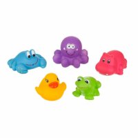 AKUKU Zabawki kąpielowe 5 sztuk (A0363)