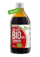 EKAMEDICA BIO ŻURAWINA sok 100% 250 ml