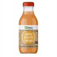 EKAMEDICA Sok 100% Jabłko Acerola Mango 300 ml