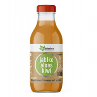 EKAMEDICA Sok 100% Jabłko Aloes Kiwi 300 ml