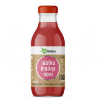 EKAMEDICA Sok 100% Jabłko Malina Noni 300 ml