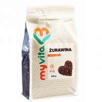 MYVITA Żurawina naturalna suszona 400 g