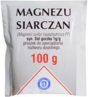 MAGNEZU SIARCZAN SÓL GORZKA proszek 100 g  HASCO