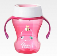 TOMMEE TIPPEE EXPLORA kubek treningowy 360° RÓŻOWY 230 ml