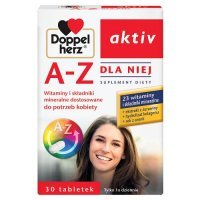 DOPPELHERZ AKTIV A-Z DLA NIEJ 30 tabletek