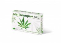 OLEJ KONOPNY 60 kapsułek GAL