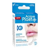 ACTIVE PLAST Plastry na opryszczkę 16 sztuk
