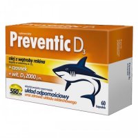 PREVENTIC D3 60 kapsułek