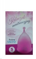 ACTIVE MED kubeczek menstruacyjny rozmiar S różowy