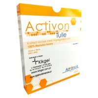 ACTIVON TULLE Opatrunek z miodem Manuka 10x10 cm, 1 szt.