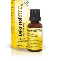 DEKRISTOLVIT D3 krople 800 I.U. 25 ml