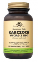 SOLGAR KARCZOCH WYCIĄG Z LIŚCI 60 kapsułek