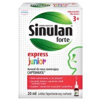 SINULAN EXPRESS FORTE JUNIOR aerozol do nosa 20ml