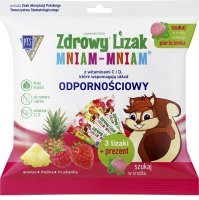 Lizak MNIAM-MNIAM 3 smaki + pierścionek