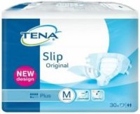 TENA SLIP PLUS pieluchomajtki 30 sztuk MEDIUM