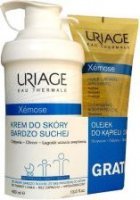 URIAGE XEMOSE ZESTAW Krem 400 ml + Olejek do kąpieli 200 ml