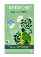 NATRACARE Wkładki higieniczne niebielone chlorem MINI 30 sztuk