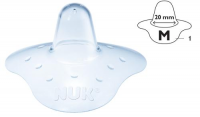 NUK Silikonowe osłonki brodawek sutkowych rozmiar M 2 sztuki (721.313)