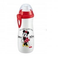 NUK SPORTS CUP Myszka Minnie kubek sportowy 450ml BIAŁY (255.413B)