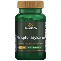 SWANSON FOSFATYDYLSERYNY POTRÓJNA MOC 300 mg 30 kapsułek