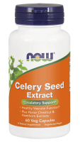 NOW FOODS CELERY SEED- nasiona selera EXTRACT 60 kapsułek