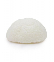 BEBEVISA Gąbka Konjac do twarzy KLASYCZNA PURE 6,3-8 cm średnicy