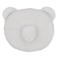 CANDIDE P'TIT PANDA PILLOW poduszka medyczna dla dziecka 0-6 miesięcy SZARA materiał FROTTE