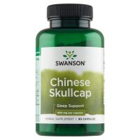 SWANSON FULL SPECTRUM CHINESE SKULLCAP Tarczyca Bajkalska 90 kapsułek