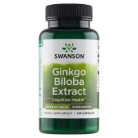 SWANSON GINKGO BILOBA EKSTRAKT 120 kapsułek