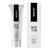 WOOM WHITE+ naturalna pasta intensywnie wybielająca zęby 75 ml