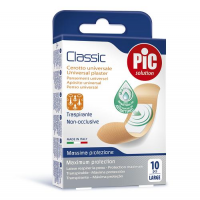 PIC SOLUTION CLASSIC LARGE plaster antybakteryjny 25 x 72 mm 10 sztuk