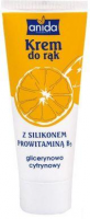 ANIDA Krem do rąk glicerynowo-cytrynowy z SILIKONEM i PROWITAMINĄ B5 100 ml