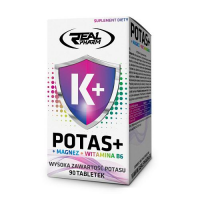 POTAS + MAGNEZ + B6 90 tabletek Real Pharm