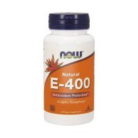 Now Foods E-400 Natural With Mixed Tocopherols Witamina E 400 mieszanka tokoferoli, 250 kaps.
