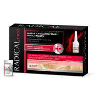 RADICAL MED Kuracja pobudzająca porost nowych włosów 15 ampułek x 5 ml IDEEPHARM
