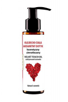 OLEJEK DO CIAŁA AKSAMITNY DOTYK zimno tłoczony kosmetyczny 100 ml OLVITA