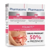 PHARMACERIS M FOLIACTI Krem zapobiegający rozstępom 2 x 150 ml