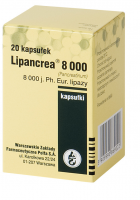 LIPANCREA 8000 20 kapsułek