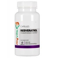 MYVITA RESVERATROL STANDARYZOWANY 60 kapsułek