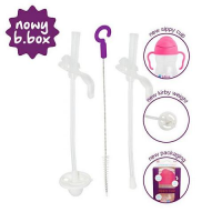 B.BOX wymienne słomki i szczoteczka do niekapka