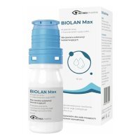 BIOLAN MAX 0,15% krople do oczu 10 ml