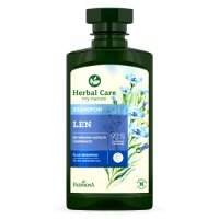 HERBAL CARE Szampon do włosów suchych i łamliwych LEN 330ml FARMONA