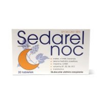 SEDAREL NOC 20 tabletek