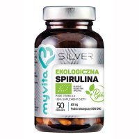 MYVITA SILVER Spirulina BIO 50 kapsułek