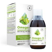 Aura Herbals Omega-3 370 DHA / 700 EPA Płyn, 200 ml